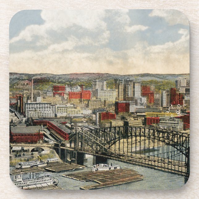 Porta-copo O ponto Pittsburgh 1931 (Frente)