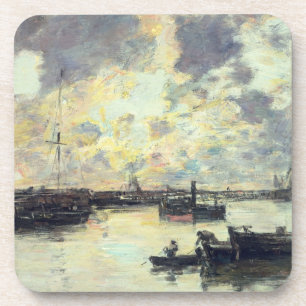 Porta-copo O porto, c.1895 (óleo no painel)