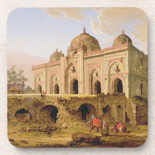 Porta-copo O Qal A-l-Kuhna Masjid, Purana Qila, Deli, c.1