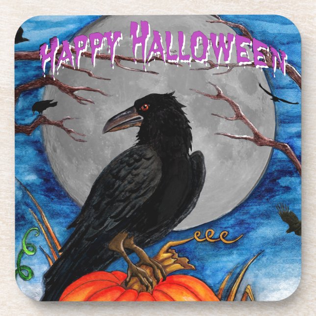 Porta-copo O Raven (Frente)