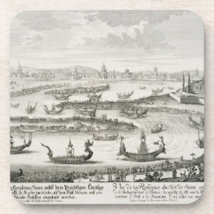 Porta-copo O rei da residência de Sião, 'do einer de Entwur