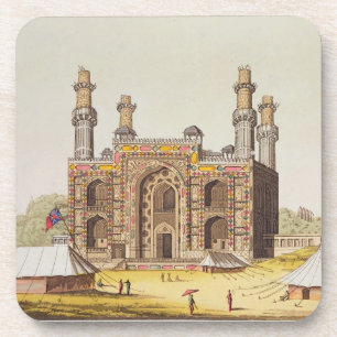 Porta-copo O túmulo do imperador Akbar de Mughal, 'de Le Cos