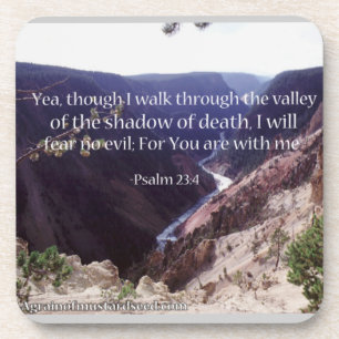 Porta-copo O vale da sombra da morte