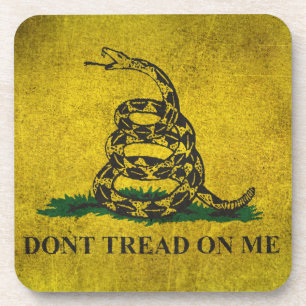 Porta-copo O vintage não pisa em mim a bandeira de Gadsden