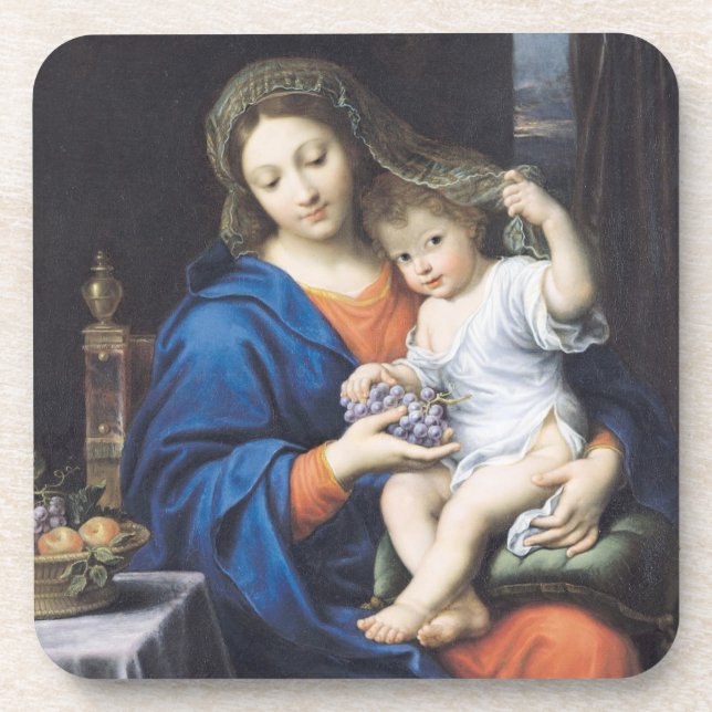 Porta-copo O Virgin das uvas, 1640-50 (Frente)