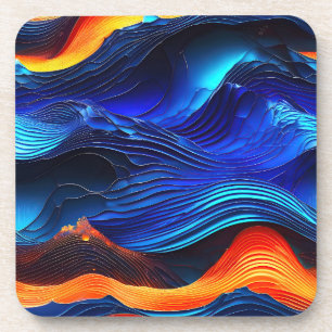 Porta-copo Ocean Lava "Aquaflame"