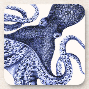 Porta-copo Octopus Azul Paisagem