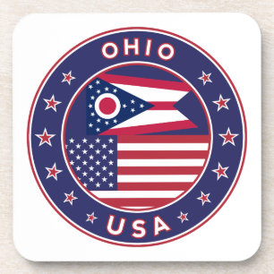 Porta-copo Ohio, t-shirt de Ohio, adesivo de Ohio, capa de te