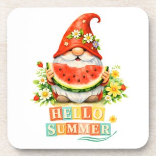 Porta-copo Olá Gnome Verão