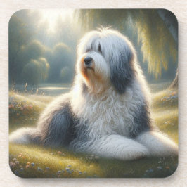 Porta-copo Old English Sheepdog