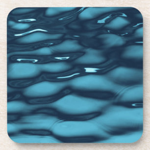 Porta-copo Ondas de Água Azul Aqua