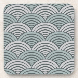 Porta-copo Ondas de Cinza de fazendeiros japoneses desenharam
