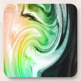 Porta-copo Ondas de Cor do Marble