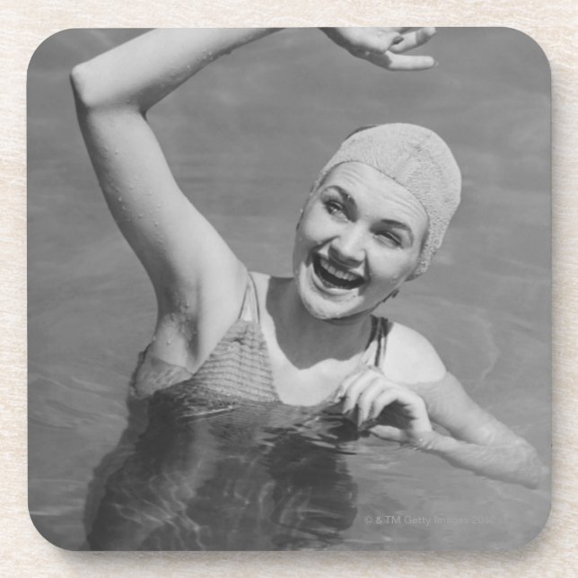 Porta-copo Ondulação da mulher (Frente)