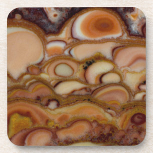 Porta-copo Ônix de Manchas Marrons