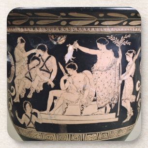 Porta-copo Orestes como um Suppliant no santuário de Apollo