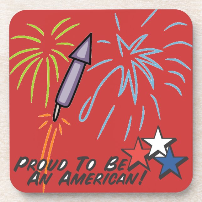 Porta-copo Orgulhoso Americano - (Frente)