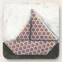 Origami Sailboat no papel Star Design