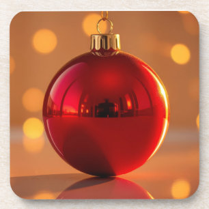 Porta-copo Ornamento de Bola de Natal