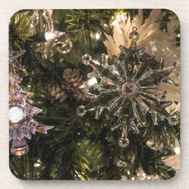 Porta-copo Ornamentos de Férias (Frente)