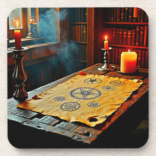 Porta-copo Ortografia Antiga em um Rolamento Místico