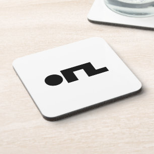 Porta-copo ORZ Emoticon Kaomoji Emoji