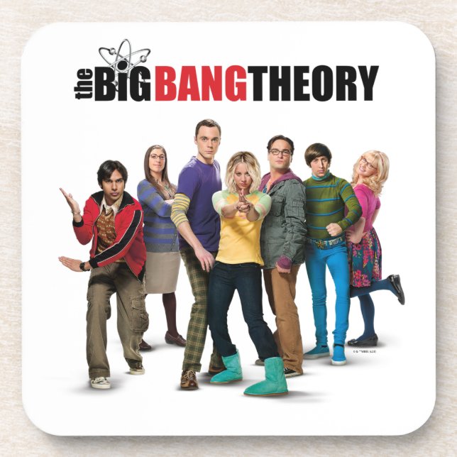 Porta-copo Os Caracteres Teóricos do Big Bang (Frente)