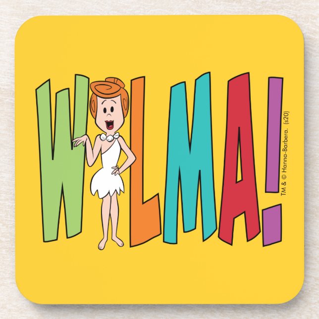 Porta-copo Os Flintstones | WILMA! (Frente)
