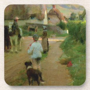 Porta-copo Os Loiterers, 1888 (óleo em canvas)