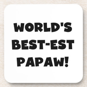 Porta-copo Os melhores presentes do mundo em texto negro