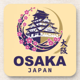 Porta-copo Osaka Japão Flores de Cerejeira