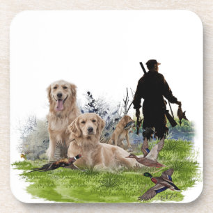 Porta-copo Ouros - Excelentes cães caçadores