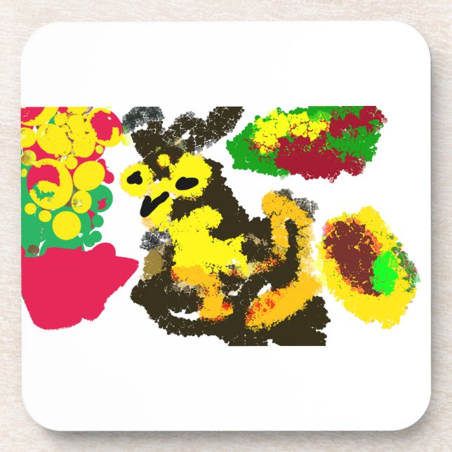 Porta-copo outono de coruja (Frente)