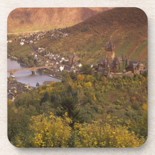 Porta-copo Outono em Cochem, Renânia-Palatinado, Alemanha