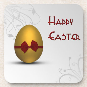 Porta-copo Ovo de Páscoa do ouro com Padrão de espiral de Arc