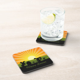 Porta-copo Ovo De Pintura De Coelhinho De Páscoa Bonito