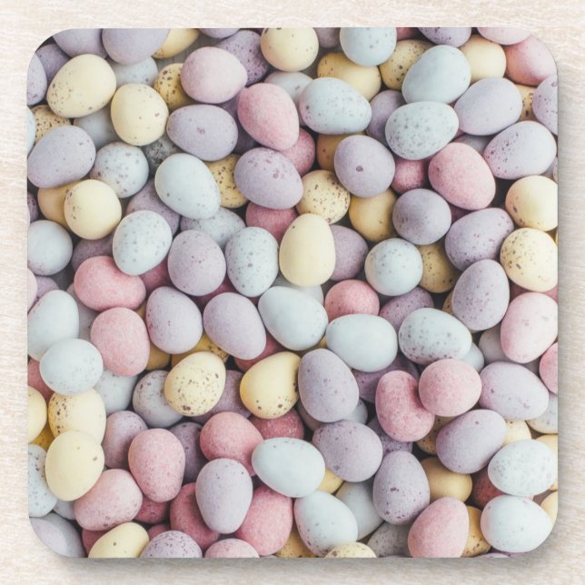 Porta-copo Ovos de Páscoa de Chocolate (Frente)