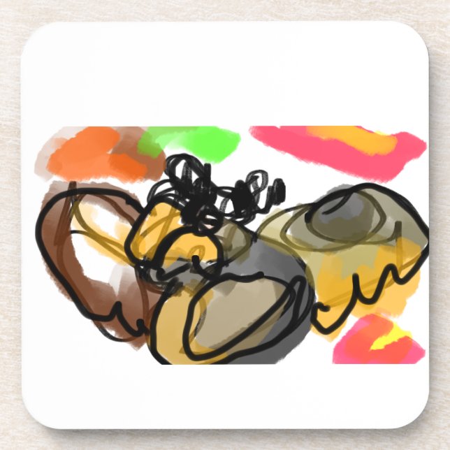 Porta-copo Owl flying autumn (Frente)