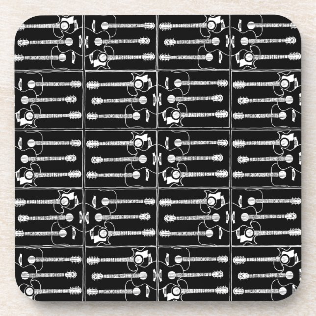 Porta-copo padrão das guitarras musicais (Frente)
