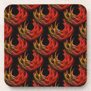 Porta-copo Padrão de Arte Abstrata Elegante Boho Moderno Fofo