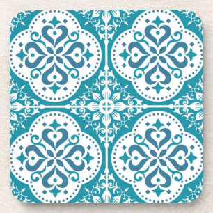 Porta-copo Padrão de azulejos cerâmicos