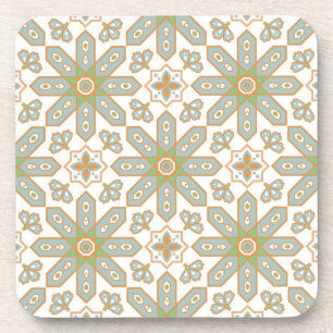Porta-copo Padrão de azulejos cerâmicos