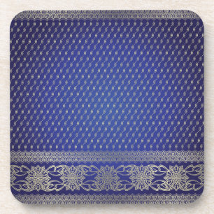Porta-copo Padrão de brocado