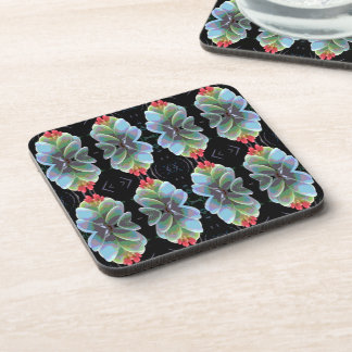 Porta-copo Padrão de Cactus Flor