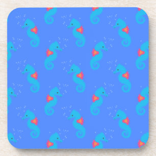 Porta-copo Padrão de Cavalo Azul