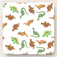 Padrão de Dinossauro Fofo