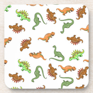 Porta-copo Padrão de Dinossauro Fofo