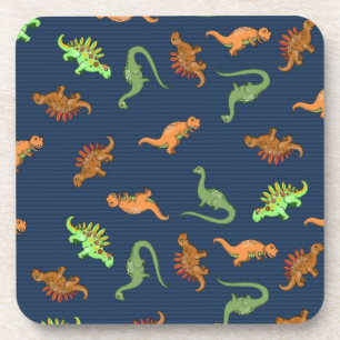 Porta-copo Padrão de Dinossauros Fofos