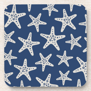 Porta-copo Padrão de Estrela-do-Mar Azul