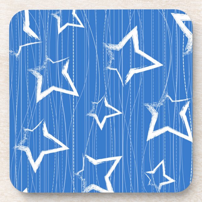 Porta-copo Padrão de estrelas (Frente)